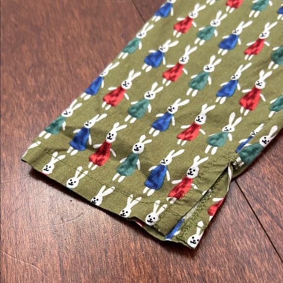 Chou-Chou Chic Girl’s Green Bunny Qipao, Size 7 (Size 140) - Picture 5 of 13